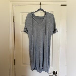 Michael Kors Casual Dress-  grey with hoody L